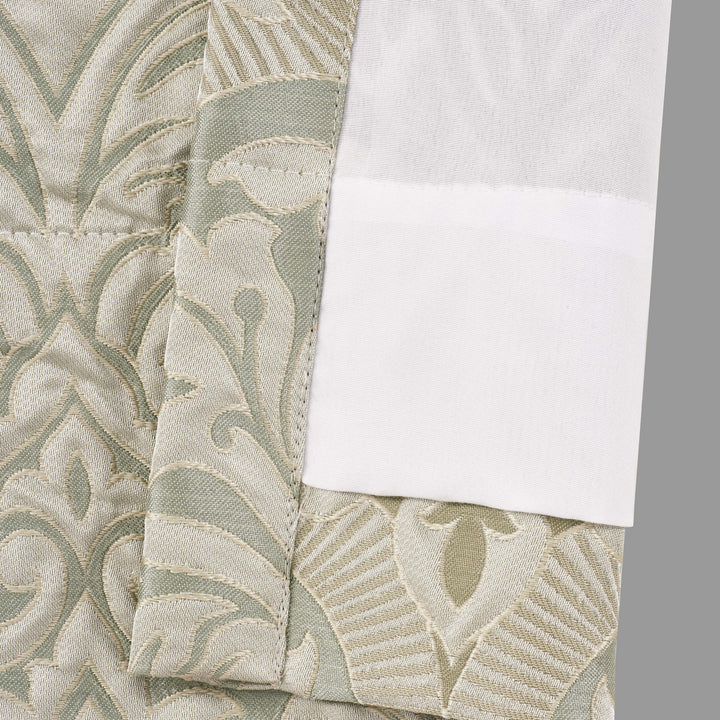Anastasia Aqua Window Panel Pair Window Panels By J. Queen New York