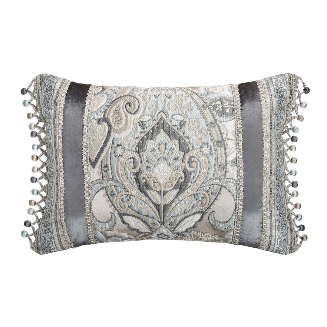 Annabelle Spa Boudoir Decorative Throw Pillow 22" x 15" Throw Pillows By J. Queen New York