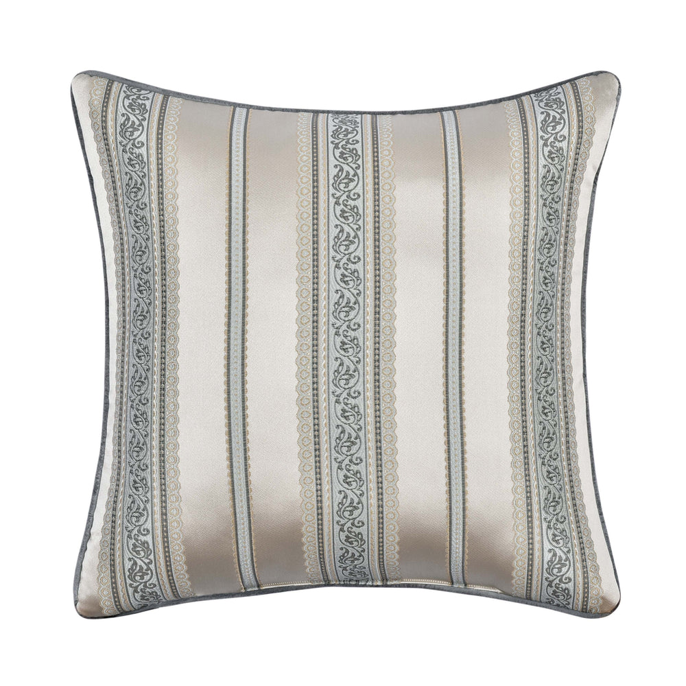 Annabelle Spa Square Decorative Throw Pillow 20" x 20" Throw Pillows By J. Queen New York