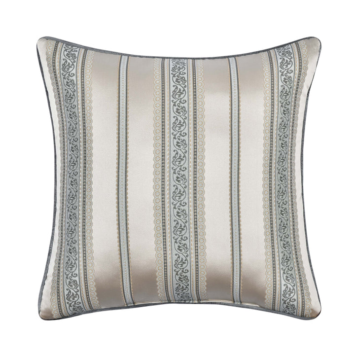 Annabelle Spa Square Decorative Throw Pillow 20" x 20" Throw Pillows By J. Queen New York