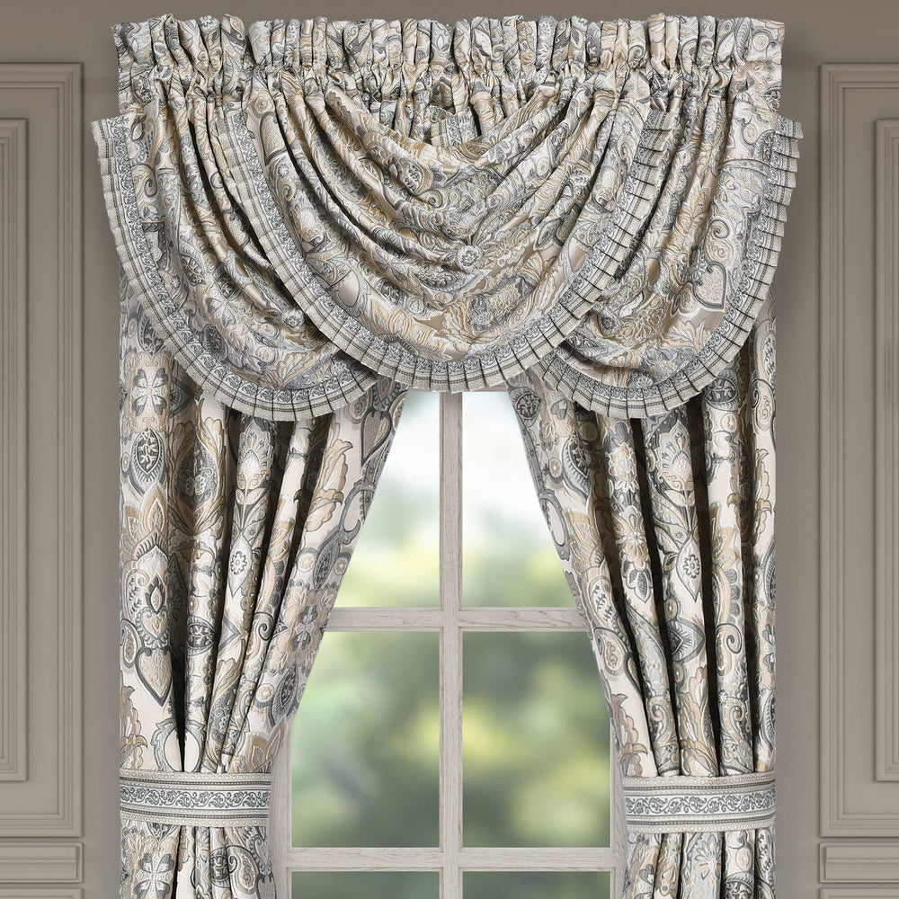 Annabelle Spa Waterfall Window Valance Window Valances By J. Queen New York