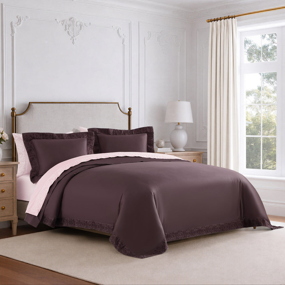 Ariane Duvet Cover Set | 100% Certified Giza Egyptian Cotton