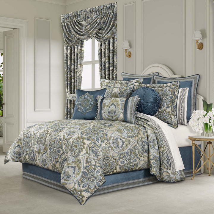 Avellino Spa 4 Piece Comforter Set Comforter Sets By J. Queen New York