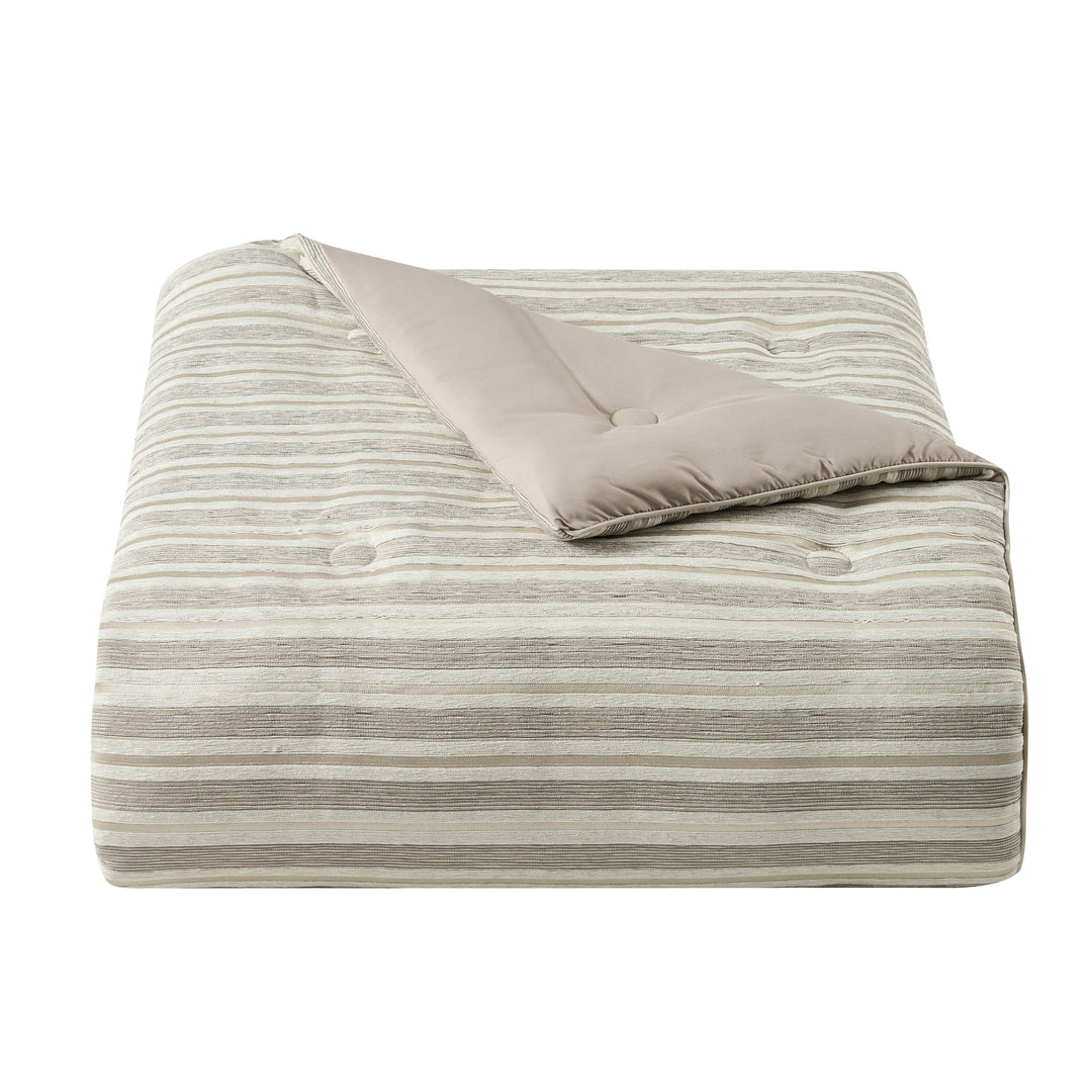Avenue Almond 4 Piece Comforter Set Comforter Sets By J. Queen New York