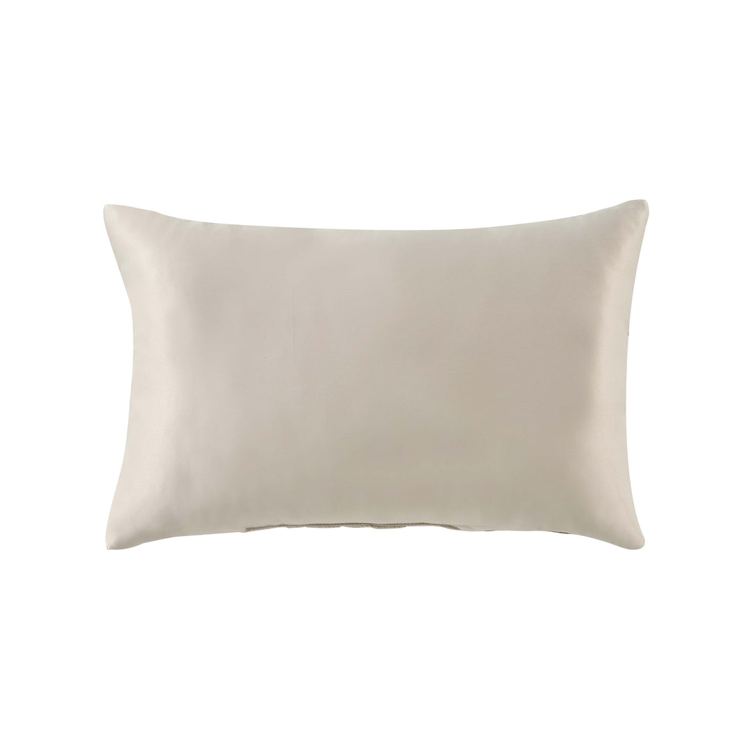 Avenue Almond Boudoir Decorative Throw Pillow 20" x 14" Throw Pillows By J. Queen New York