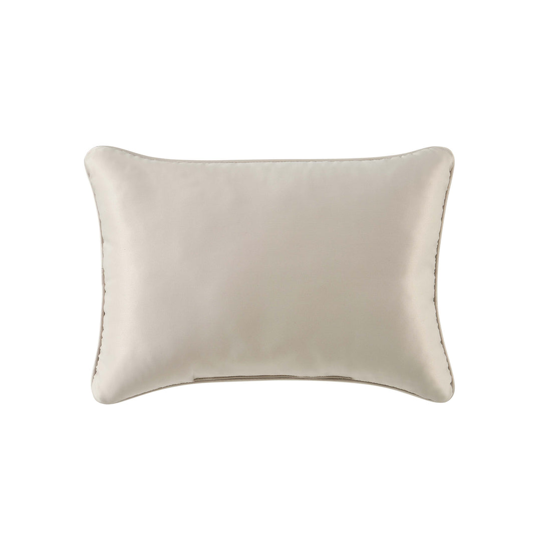 Avenue Almond Boudoir Decorative Throw Pillow 21" x 13" Throw Pillows By J. Queen New York
