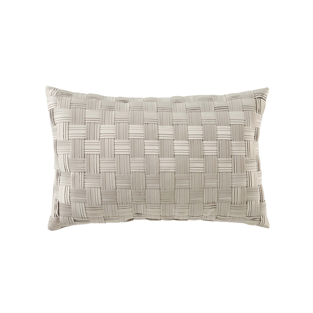 Avenue Almond Boudoir Decorative Throw Pillow 21" x 13" Throw Pillows By J. Queen New York