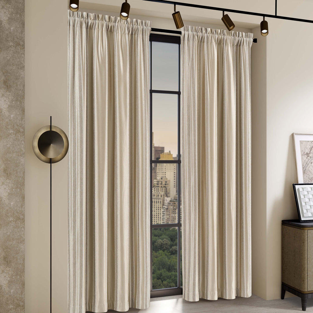 Avenue Almond Window Panel Pair Window Panels By J. Queen New York