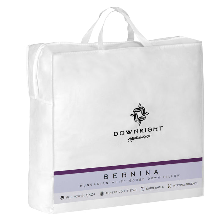 Bernina 650+ Hypoallergenic Hungarian White Goose Down Comforter Duvet Insert By Downright