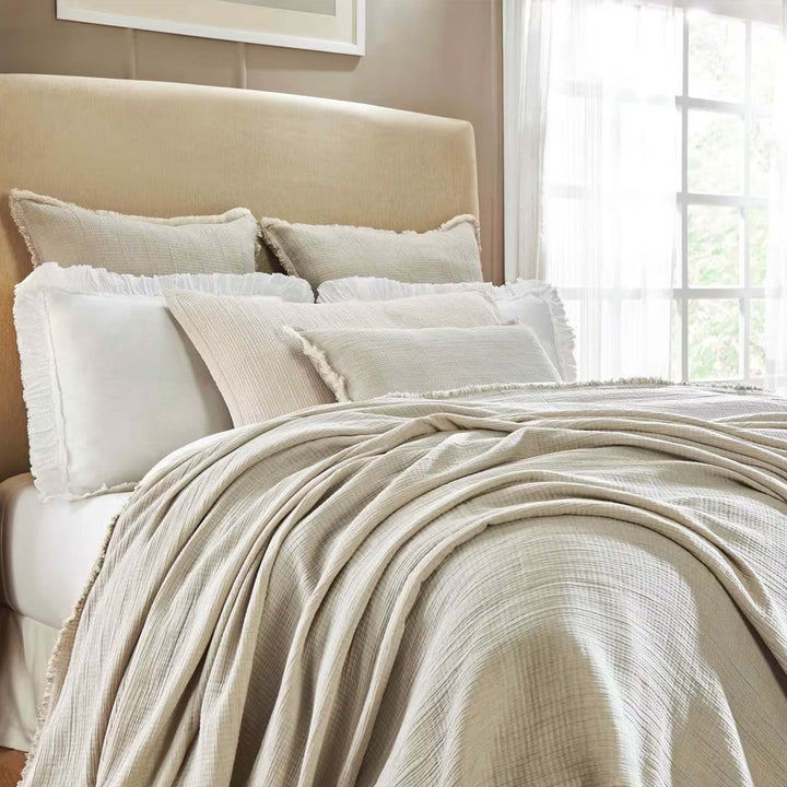 Dana Cotton Blanket Blanket By Orchids Lux Home