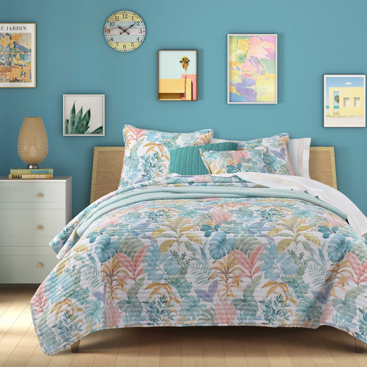 Bahama Aqua 3 Piece Quilt Set Quilt Sets By J. Queen New York