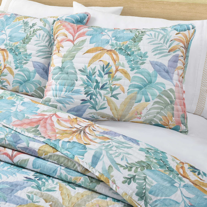 Bahama Aqua 3 Piece Quilt Set Quilt Sets By J. Queen New York