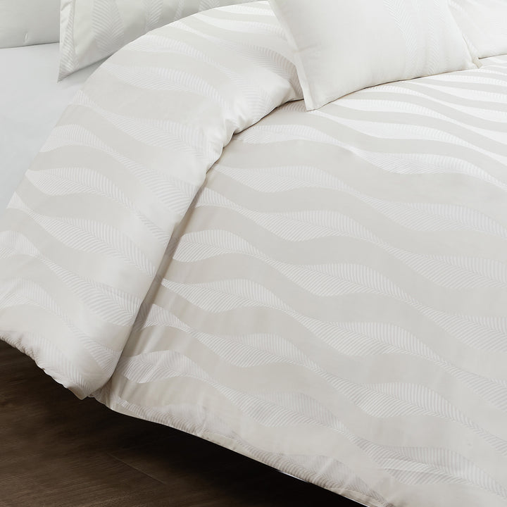Balman Cream 3 Piece Comforter Set Comforter Sets By Waterford