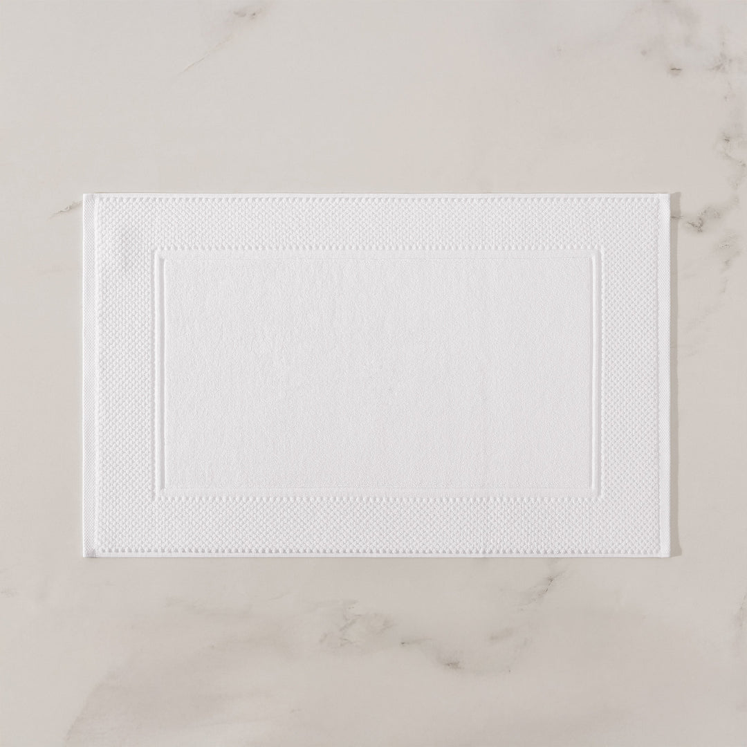 Egyptian Cotton Soft Border Bath Mat Bath Mat By Pure Parima