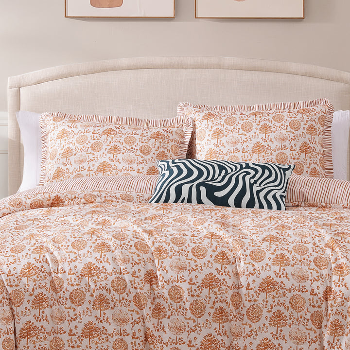BebeTeen Clay Trees Reversible Comforter Set Comforter Sets By Bebejan®
