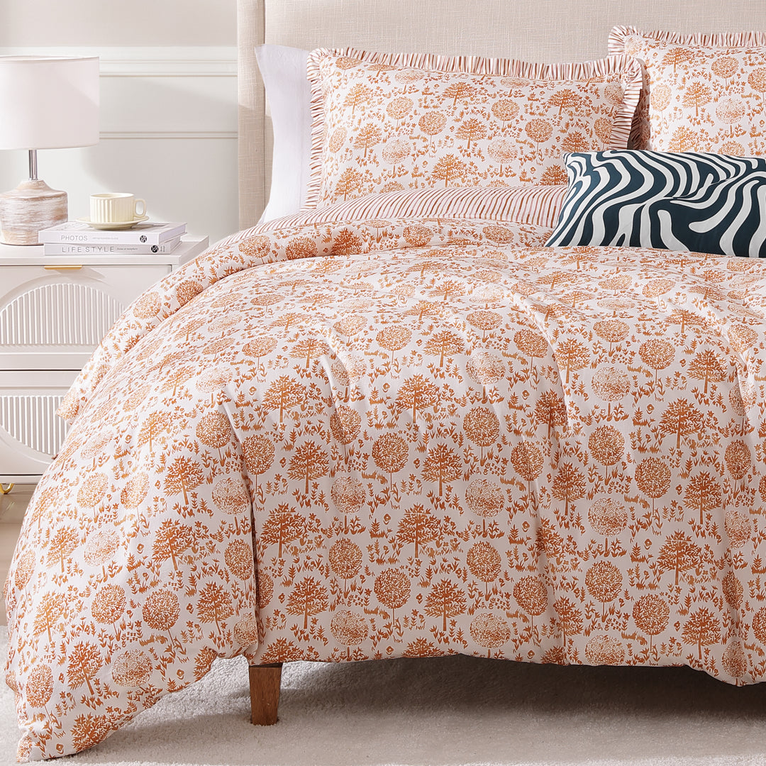 BebeTeen Clay Trees Reversible Comforter Set Comforter Sets By Bebejan®