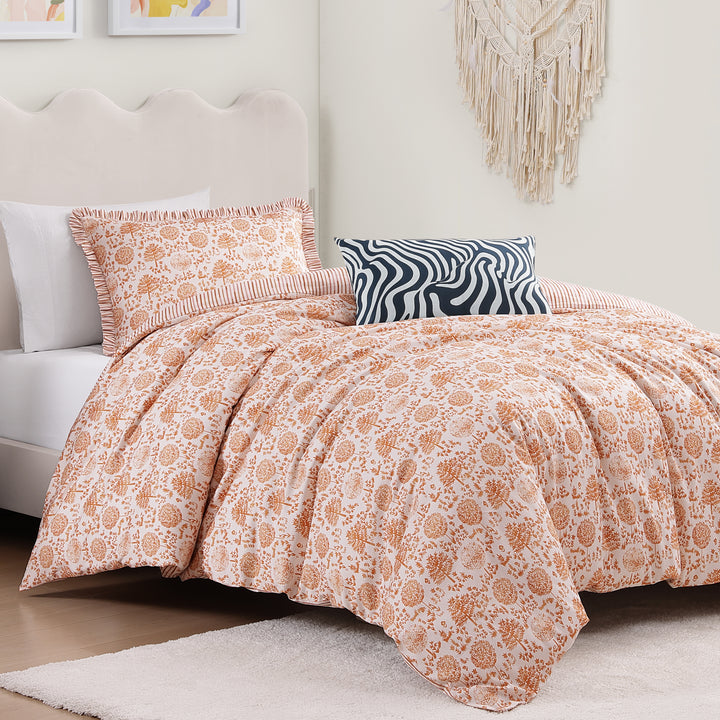 BebeTeen Clay Trees Reversible Comforter Set Comforter Sets By Bebejan®