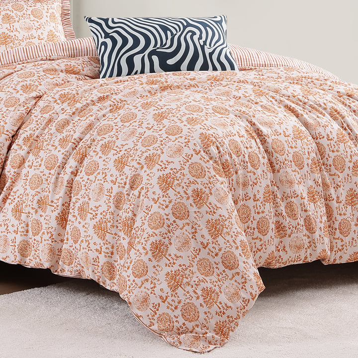 BebeTeen Clay Trees Reversible Comforter Set Comforter Sets By Bebejan®
