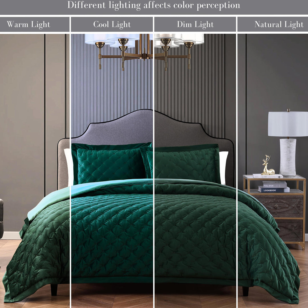 Bebejan 3 Piece Velvet Comforter Set Comforter Sets By Bebejan®