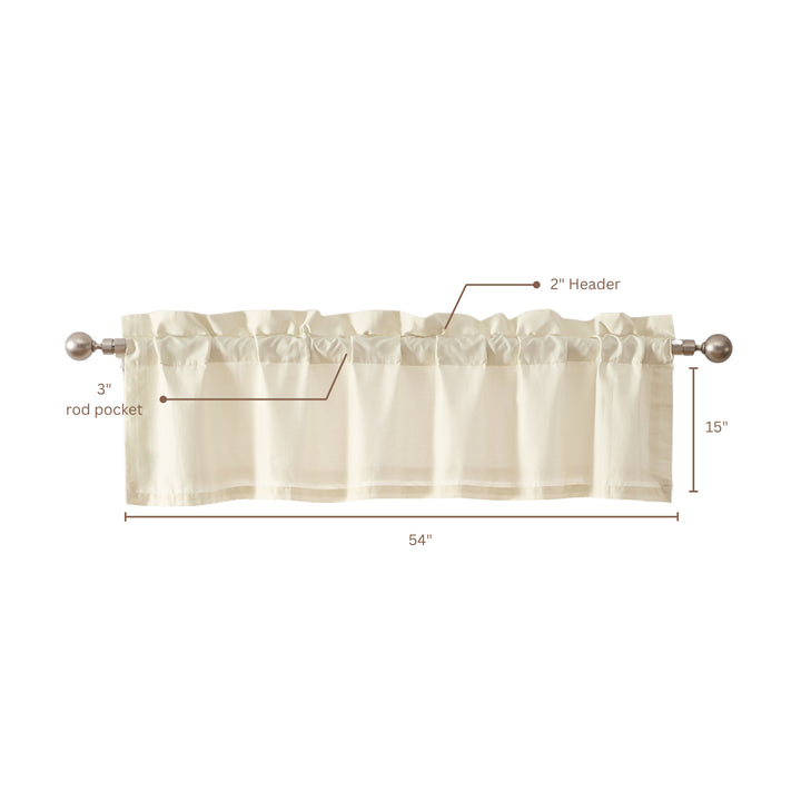 Bebejan Antique Flowers Window Valance