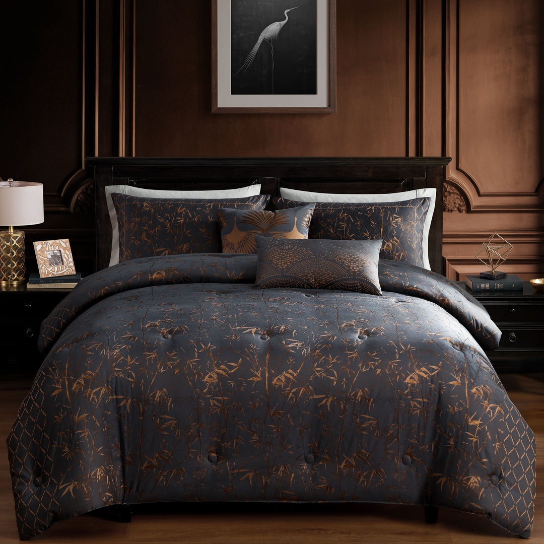 Bebejan Bamboo Tree 5 Piece Comforter Set Comforter Sets By Bebejan®