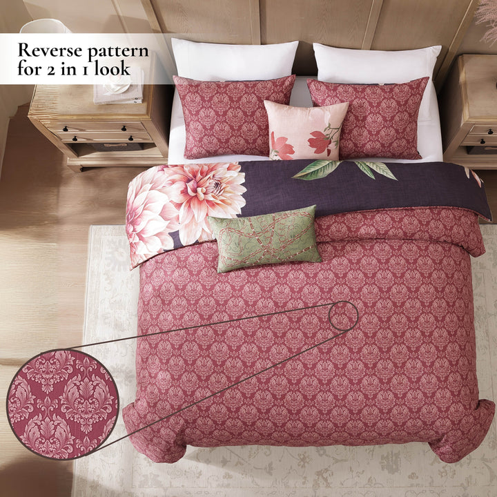 Bebejan Blush Serenade 5 Piece Reversible Comforter Set Comforter Sets By Bebejan®