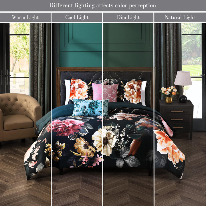 Bebejan Botanical Birds 5 Piece Reversible Comforter Set Comforter Sets By Bebejan®