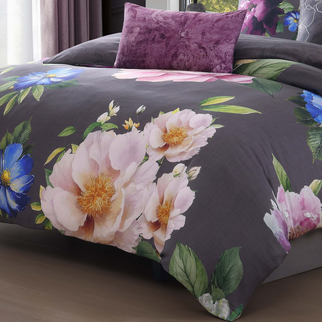 Bebejan Elegant Blossoms 5 Piece Reversible Comforter Set Comforter Sets By Bebejan®