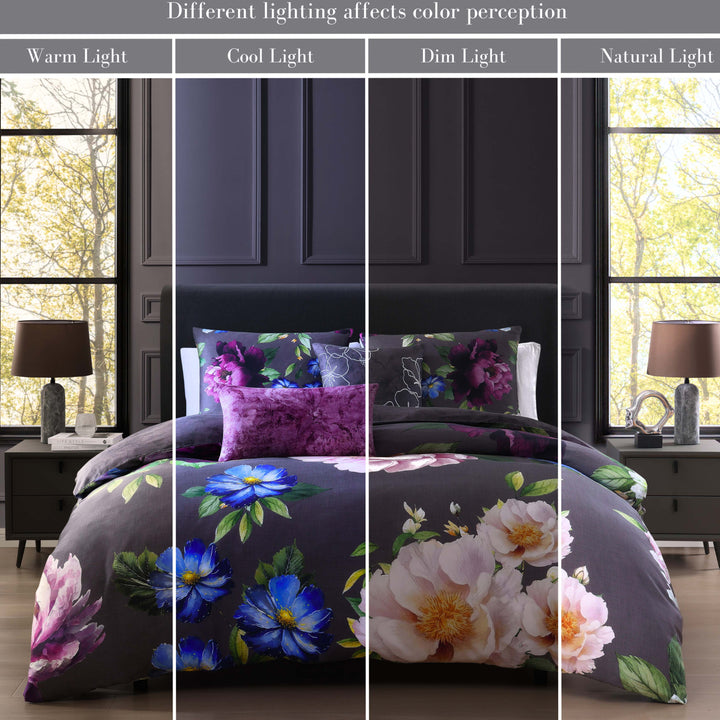 Bebejan Elegant Blossoms 5 Piece Reversible Comforter Set Comforter Sets By Bebejan®