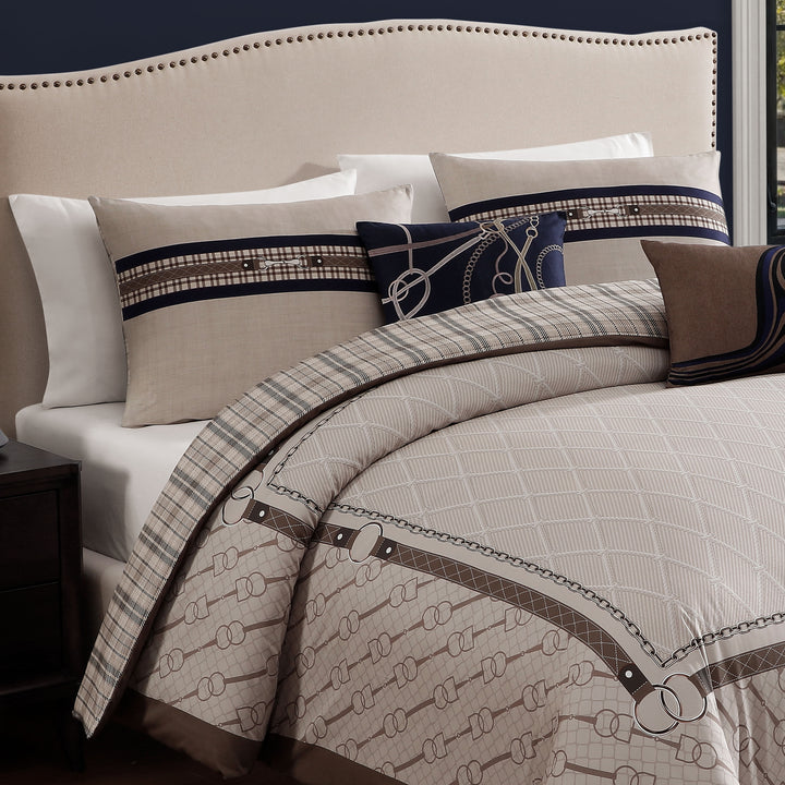 Bebejan Equestrian 5 Piece Reversible Comforter Set Comforter Sets By Bebejan®