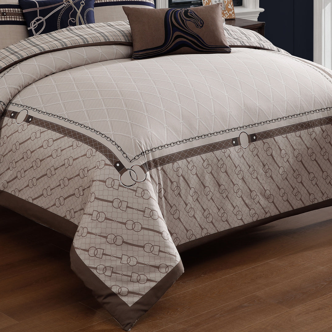 Bebejan Equestrian 5 Piece Reversible Comforter Set Comforter Sets By Bebejan®