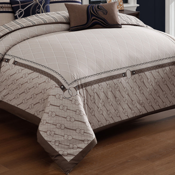 Bebejan Equestrian 5 Piece Reversible Comforter Set Comforter Sets By Bebejan®