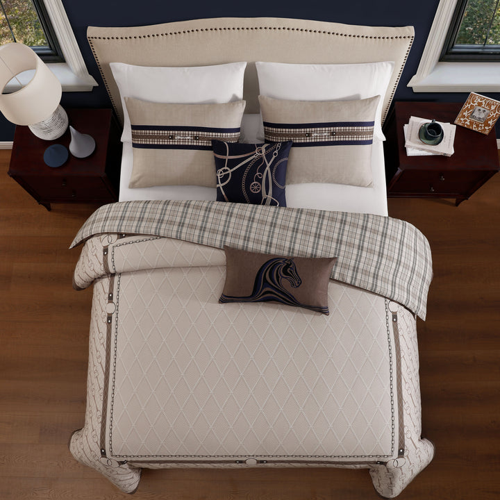 Bebejan Equestrian 5 Piece Reversible Comforter Set Comforter Sets By Bebejan®