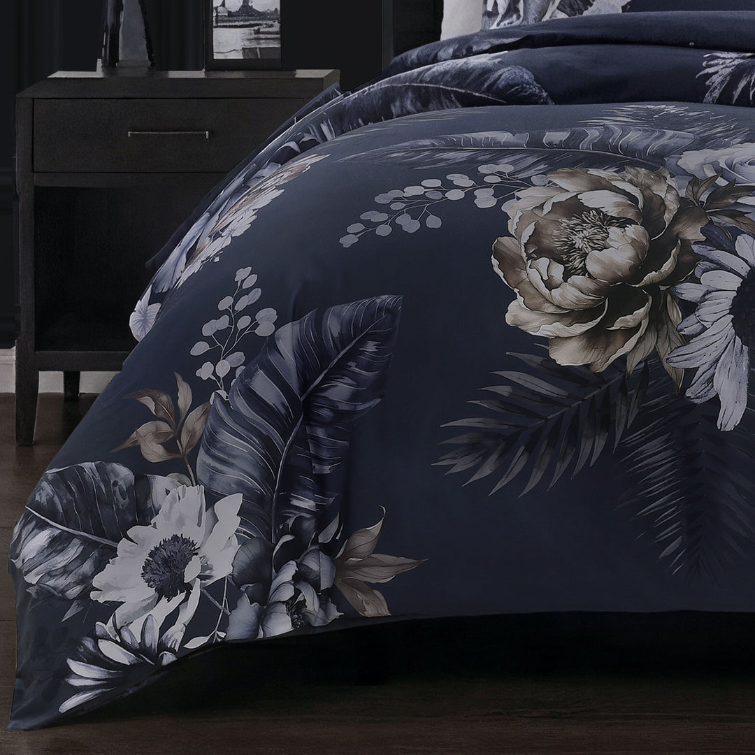 Forget Me Not 3 Piece Reversible Duvet Cover Set Duvet Covers By Bebejan®