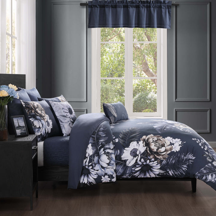 Bebejan Forget Me Not Straight Window Valance Window Valances By Bebejan®