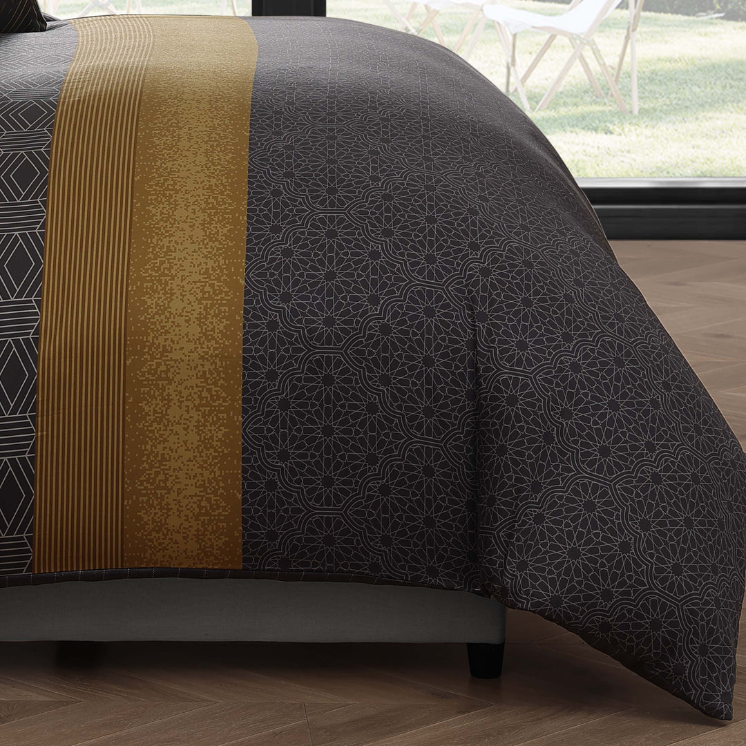 Bebejan Golden Hex 5 Piece Reversible Comforter Set Comforter Sets By Bebejan®