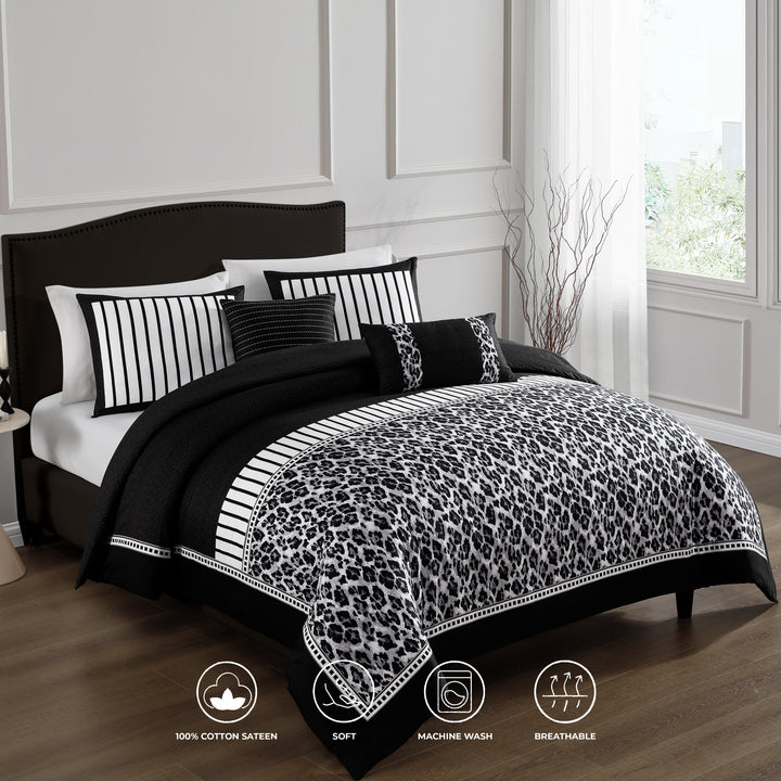 Bebejan Jaguar 5 Piece Reversible Comforter Set Comforter Sets By Bebejan®
