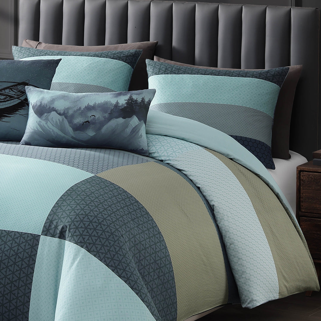 Bebejan Nature Blues 5 Piece Reversible Comforter Set Comforter Sets By Bebejan®