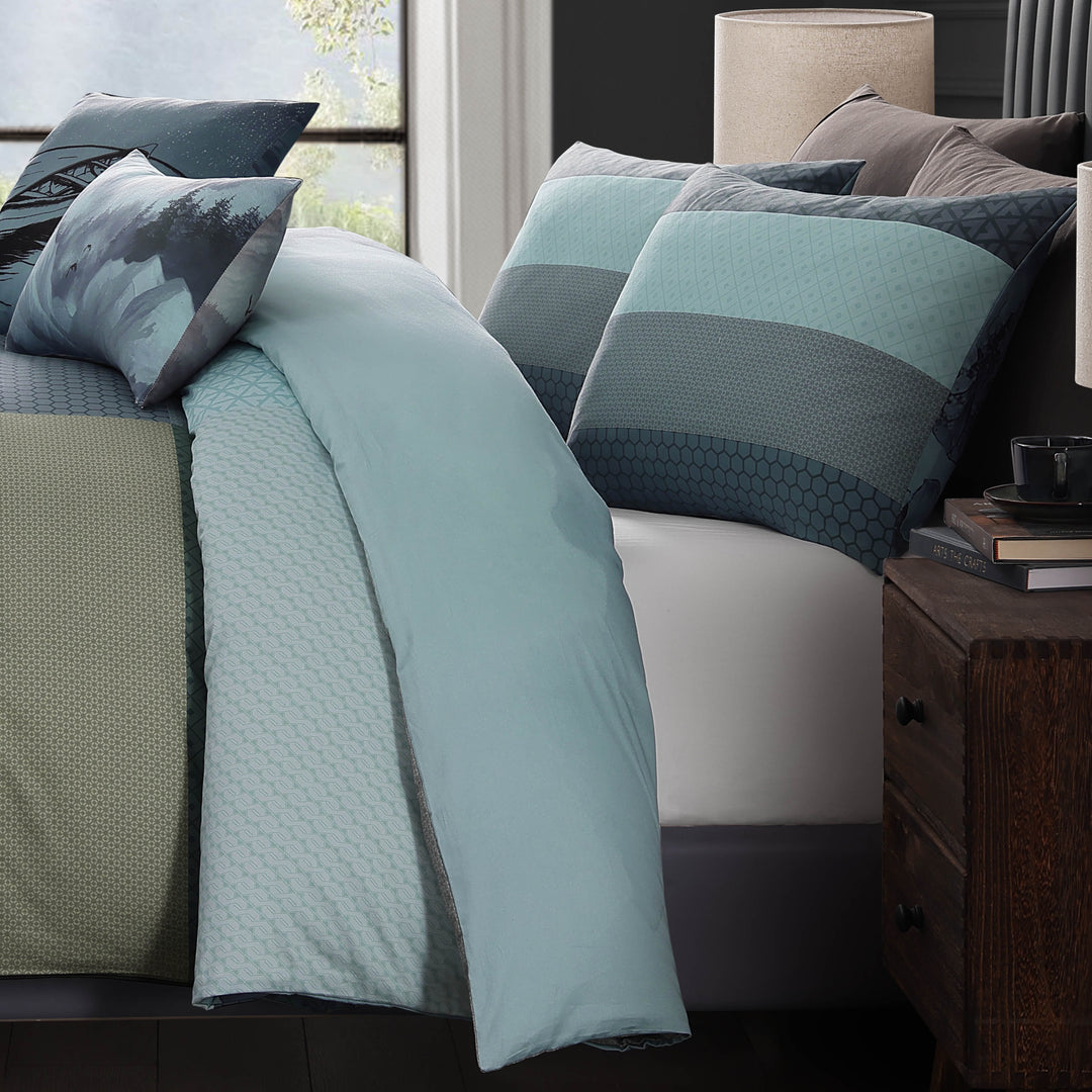 Bebejan Nature Blues 5 Piece Reversible Comforter Set Comforter Sets By Bebejan®