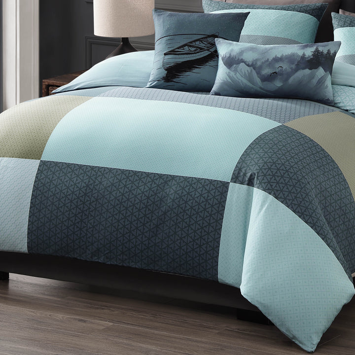 Bebejan Nature Blues 5 Piece Reversible Comforter Set Comforter Sets By Bebejan®