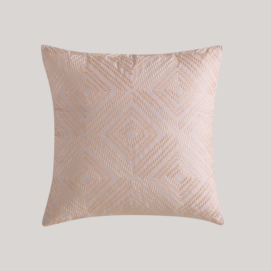 Bebejan Peach Leaves on Sage Square Decorative Throw Pillow - Final Sale Throw Pillows By US Office - Latest Bedding