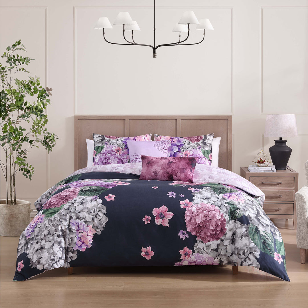 Bebejan Purple Bliss 5 Piece Reversible Comforter Set Comforter Sets By Bebejan®