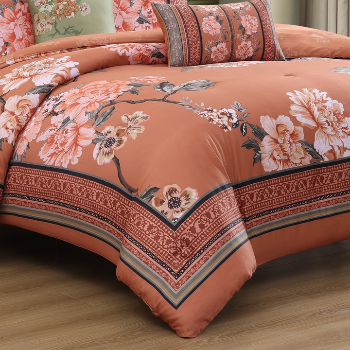 Bebejan Rossana 5 Piece Reversible Comforter Set Comforter Sets By Bebejan®