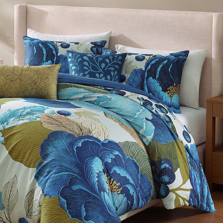 Bebejan Teal Tapestry 5 Piece Reversible Comforter Set Comforter Sets By Bebejan®