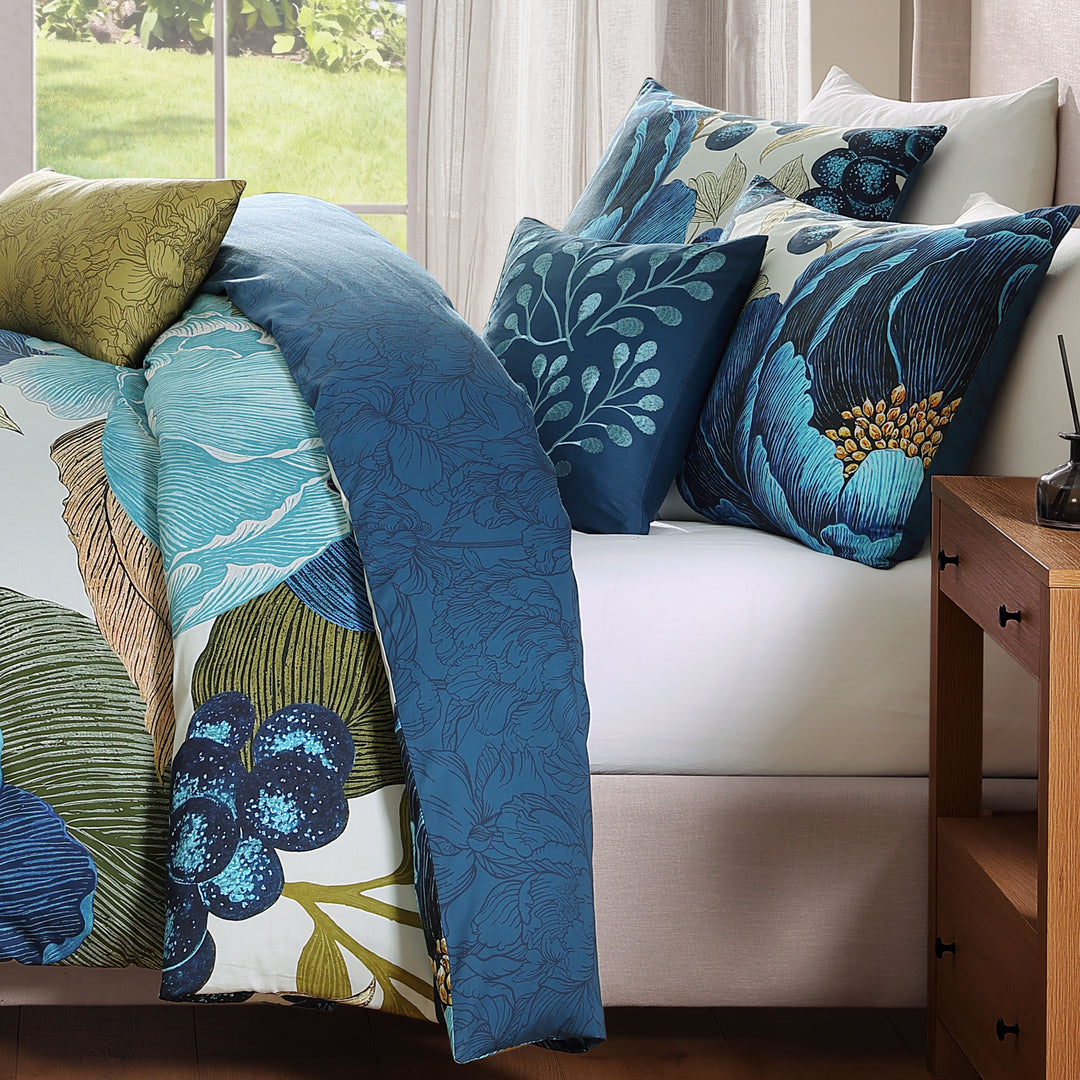 Bebejan Teal Tapestry 5 Piece Reversible Comforter Set Comforter Sets By Bebejan®
