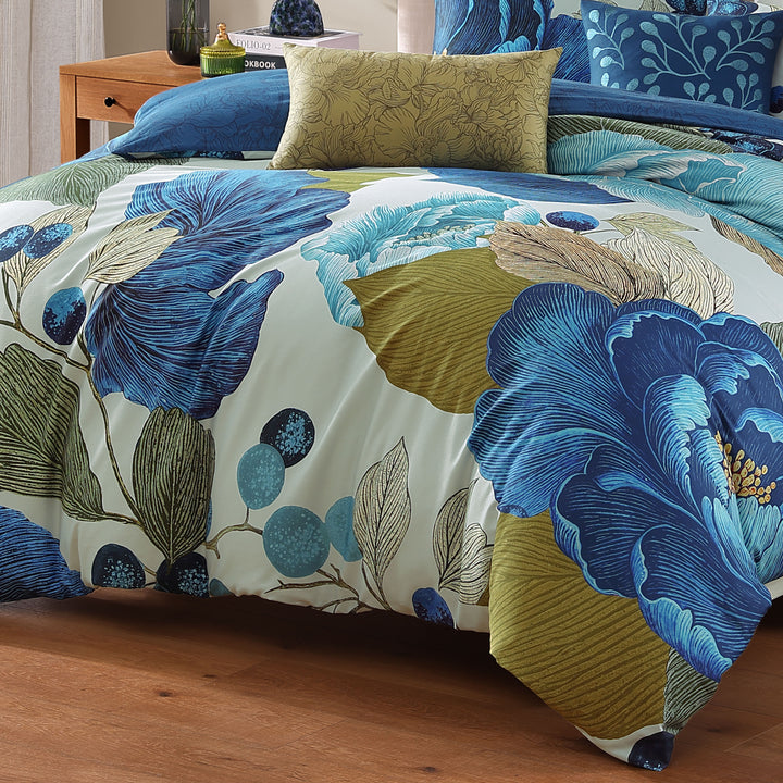 Bebejan Teal Tapestry 5 Piece Reversible Comforter Set Comforter Sets By Bebejan®