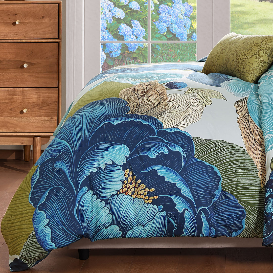 Bebejan Teal Tapestry 5 Piece Reversible Comforter Set Comforter Sets By Bebejan®