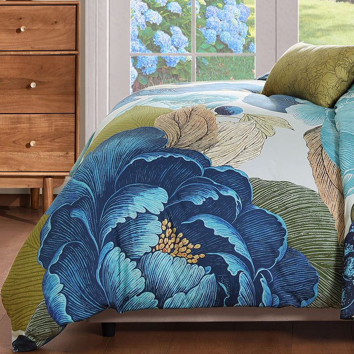 Bebejan Teal Tapestry 5 Piece Reversible Comforter Set Comforter Sets By Bebejan®