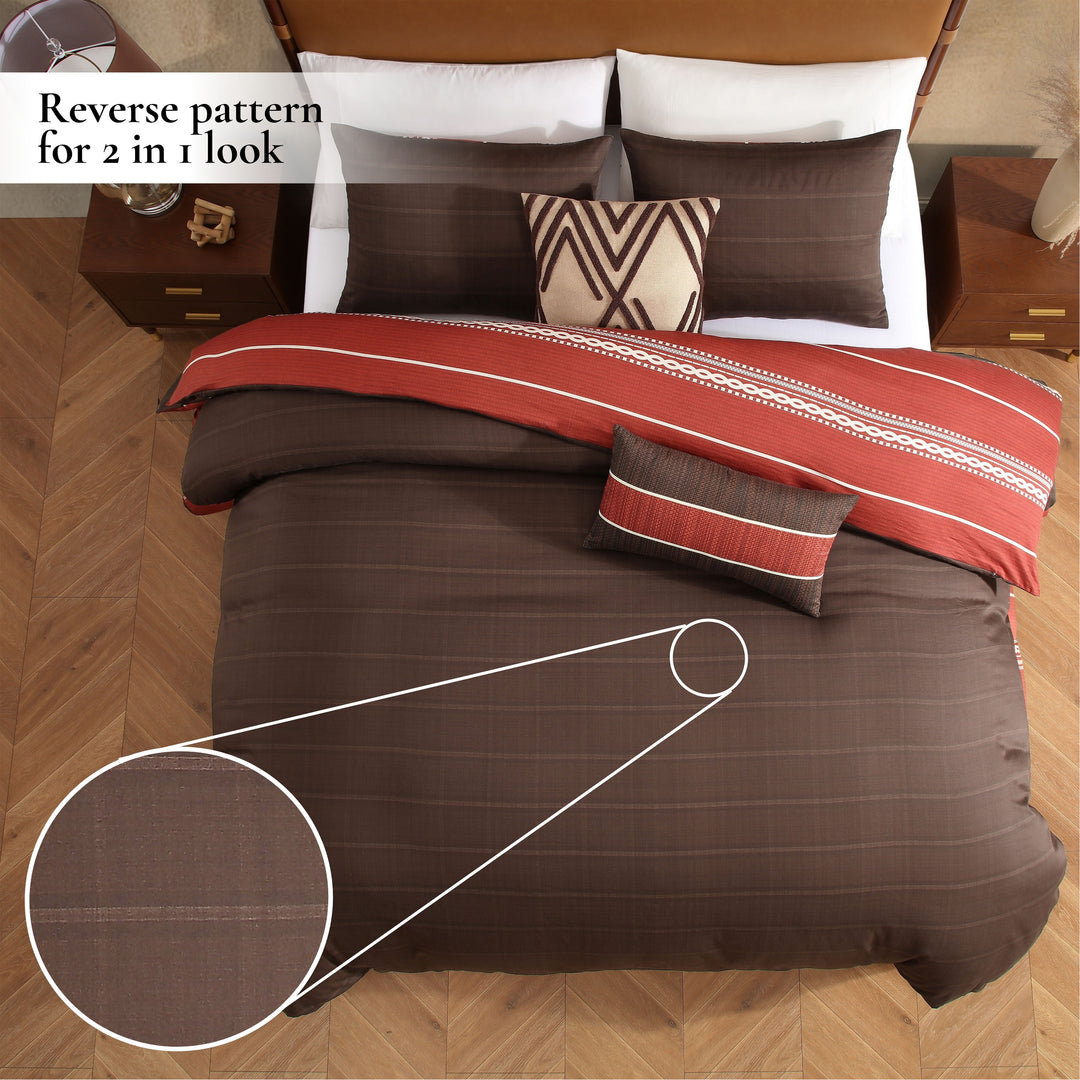 Bebejan Terra Spice 5 Piece Reversible Comforter Set Comforter Sets By Bebejan®