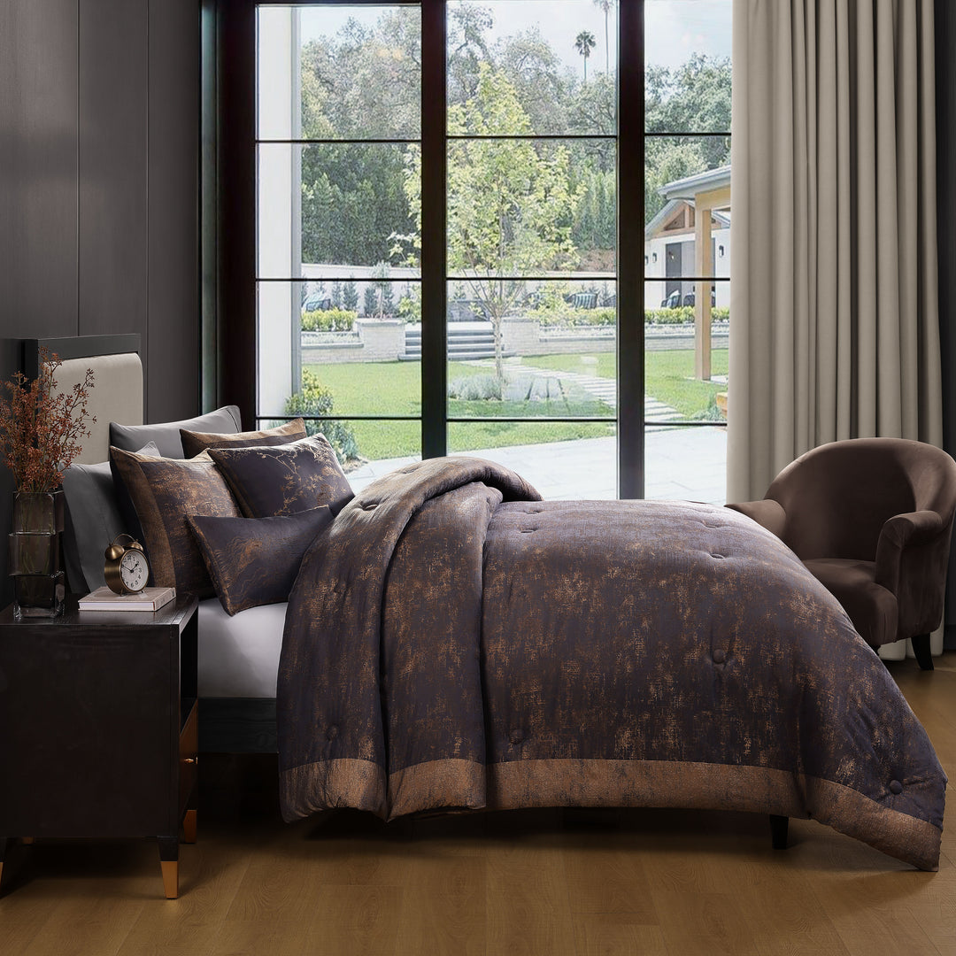 Bebejan Texture Jacquard 5 Piece Comforter Set Comforter Sets By Bebejan®